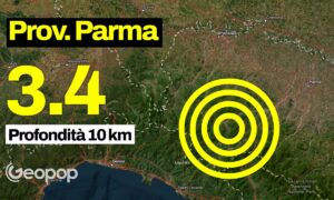 Jordskjelv i provinsen Parma med styrke 3,4, episenter i Bedonia: seismisk sverm på gang