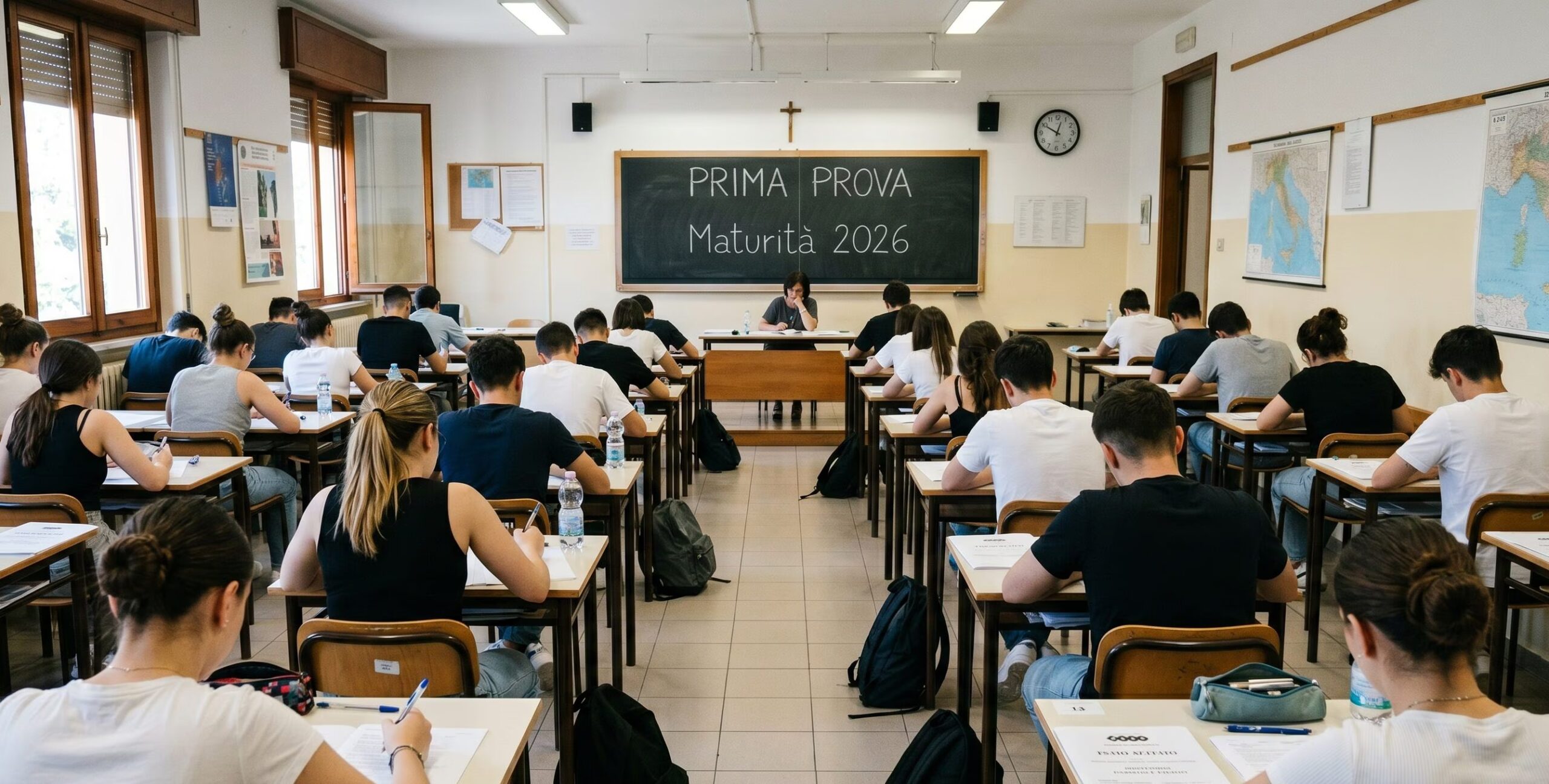 Maturità 2026, sporene etter den første italienske testen: fra den konstituerende forsamlingen til Pavese og Brancati, emnene som ble utgitt