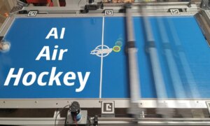 En uslåelig lufthockeyrobot utfordrer mennesker i det virkelige liv: hvordan AI lærte å spille