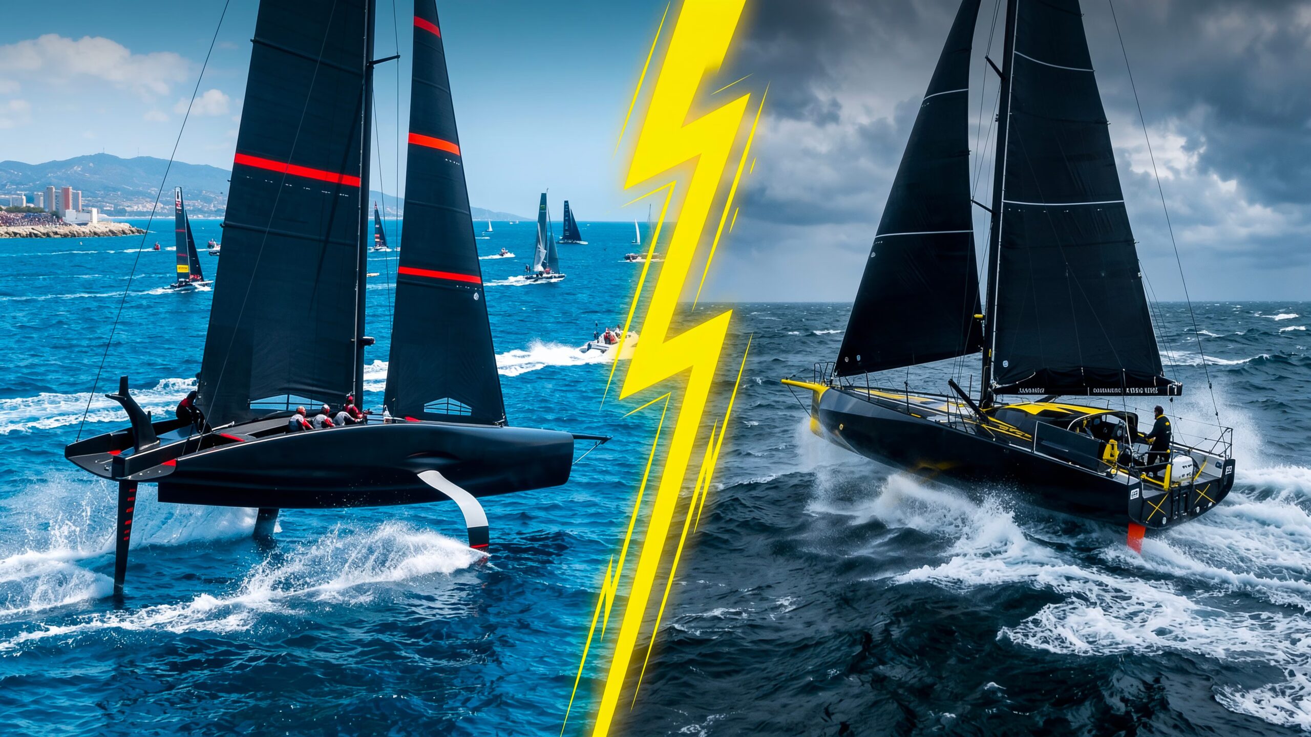 Hvordan seiling ble en global høyteknologisport: reisen fra trebåter til de som "flyr"