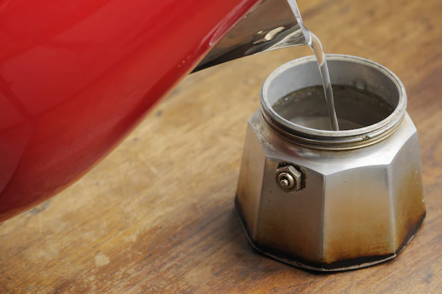 vann kaffe sikkerhetsventil