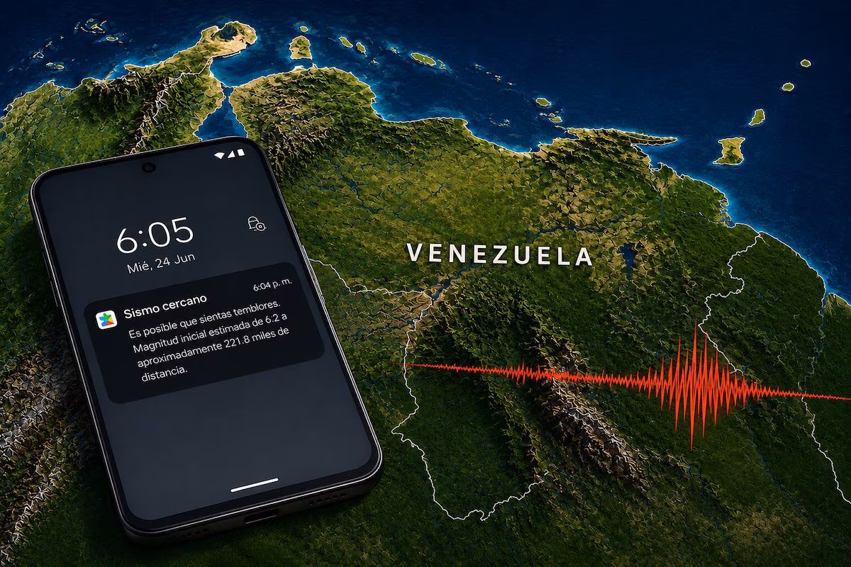 Google forvandlet smarttelefoner til seismografer før jordskjelvet i Venezuela: hvordan varselet fungerer