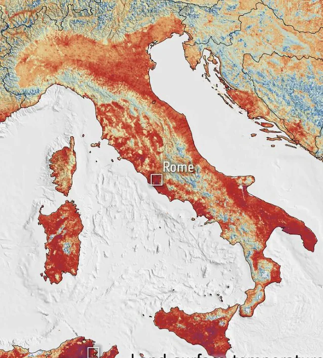 Italia-varme-temperaturer