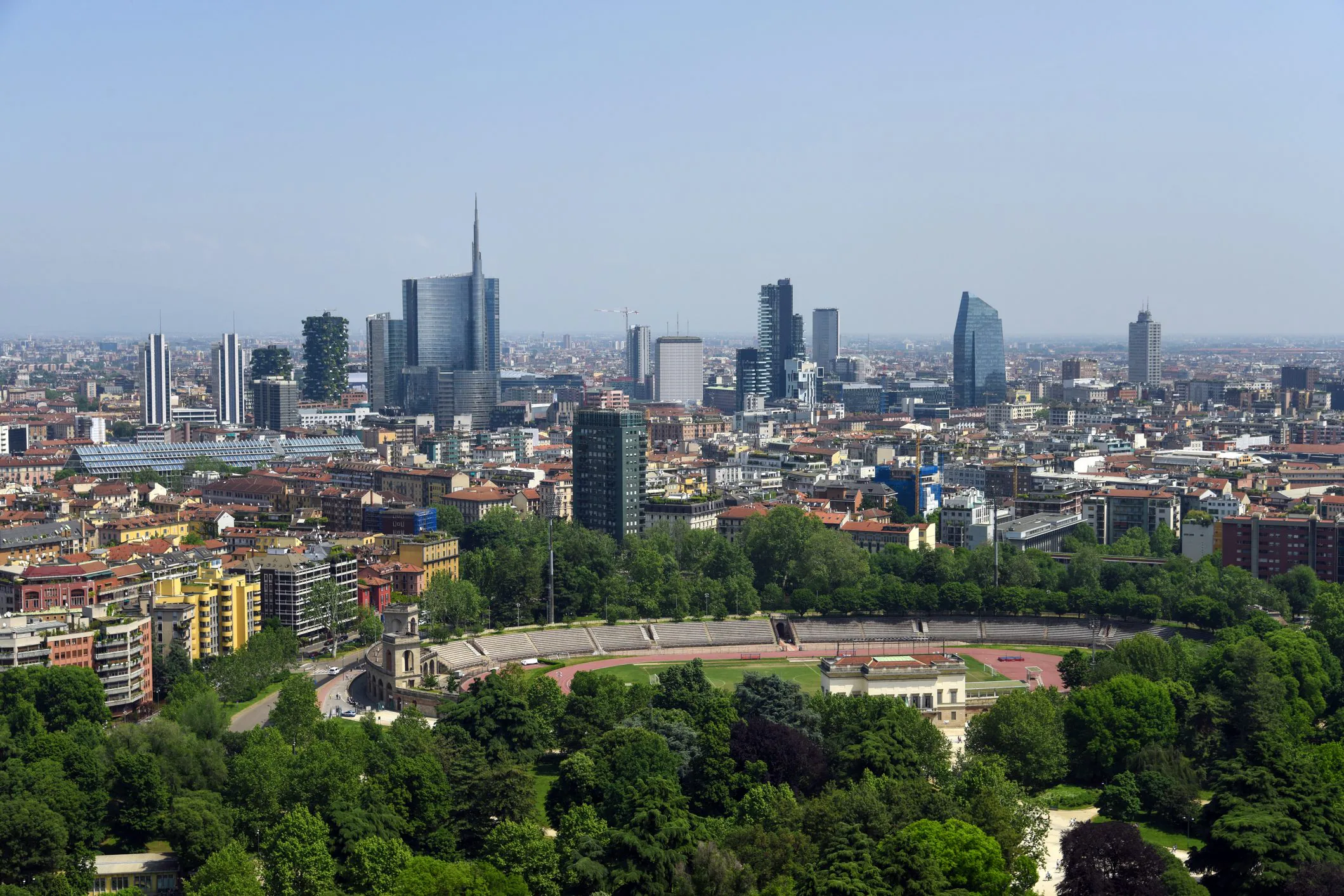 I Italia har alle i gjennomsnitt 33 m² urbane grøntområder, men nesten halvparten er ikke tilgjengelig: kartet