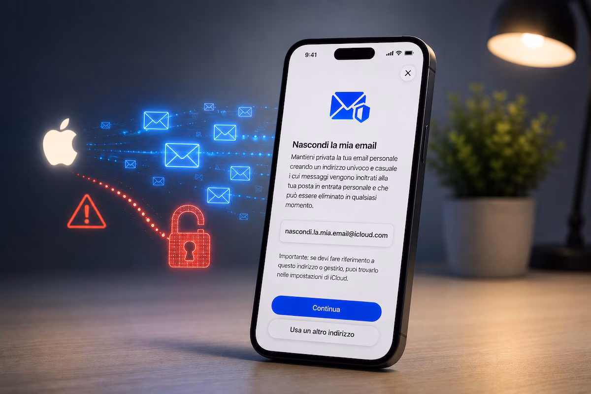 Apples "Skjul min e-post"-funksjon kan gjøre det motsatte: den virkelige adressen er i fare