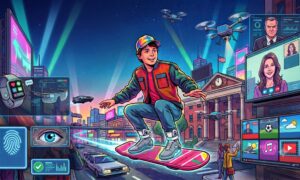Back to the Future hadde allerede spådd droner og videosamtaler: de 7 teknologiske spådommene