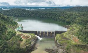Nam Theun 2 er et av de største vannkraftprosjektene i Laos: det har en kapasitet på 1 075 MW