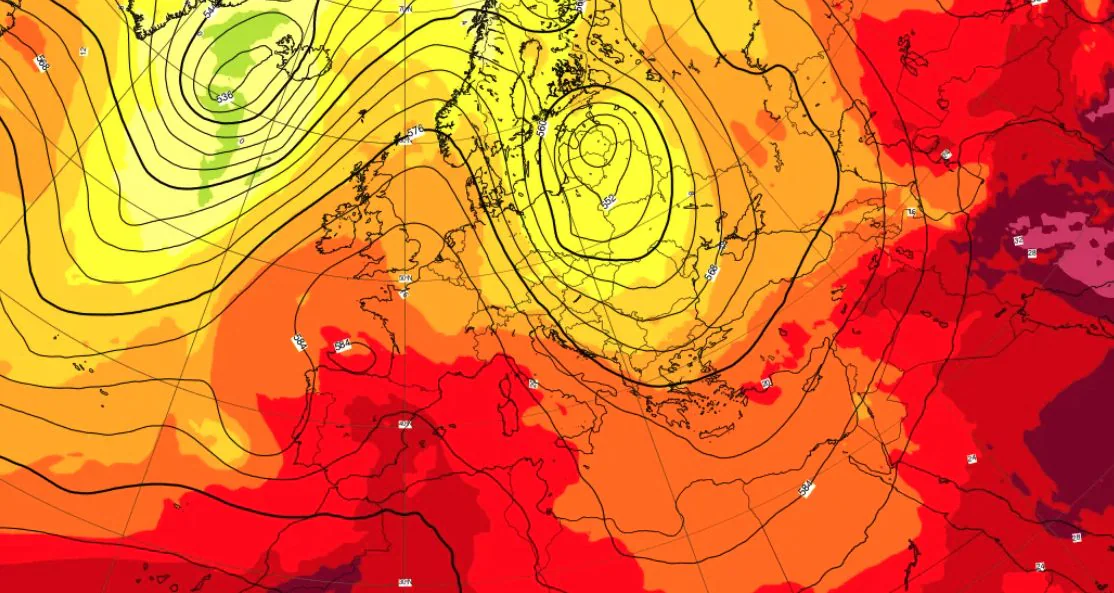 Tredje hetebølge i Italia og Europa: over 40 °C og svimmelhet forlenget til 20. juli