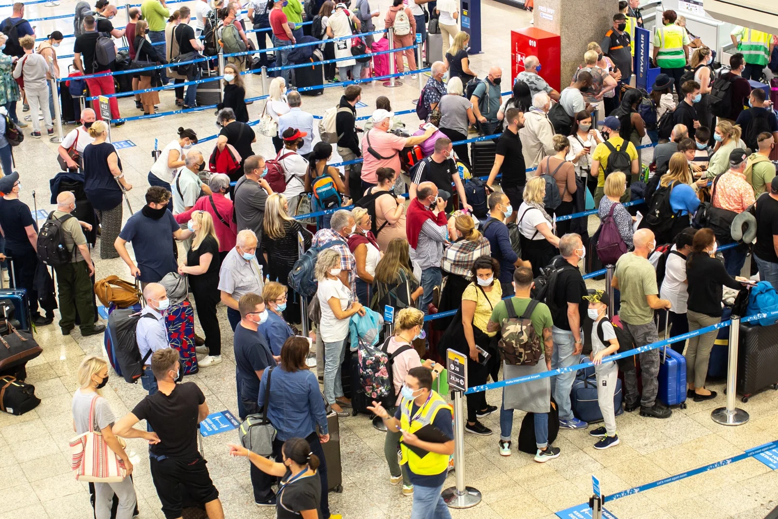 Ryanair slår alarm etter 17.000 forsinkede flyreiser i Spania på bare tre måneder