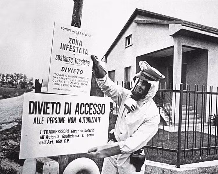 Seveso-katastrofen 50 år etter dioksinskyen: kartet og situasjonen i dag