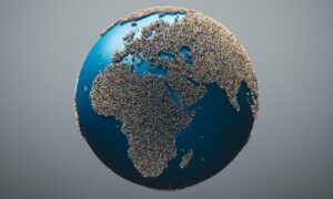 Det er 8,3 milliarder mennesker på jorden, 58,6% bor i Asia: verdens distribusjonskart