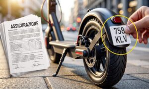 Forsikringsplikten for scooter trer i kraft fra 16. juli: kostnadene og bøtene forutsatt av CdS