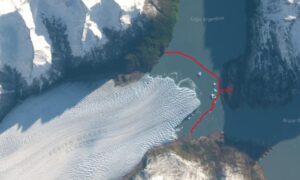 Perito Moreno-breen i Argentina går tilbake: 3 km2 på 26 år, satellittbilder
