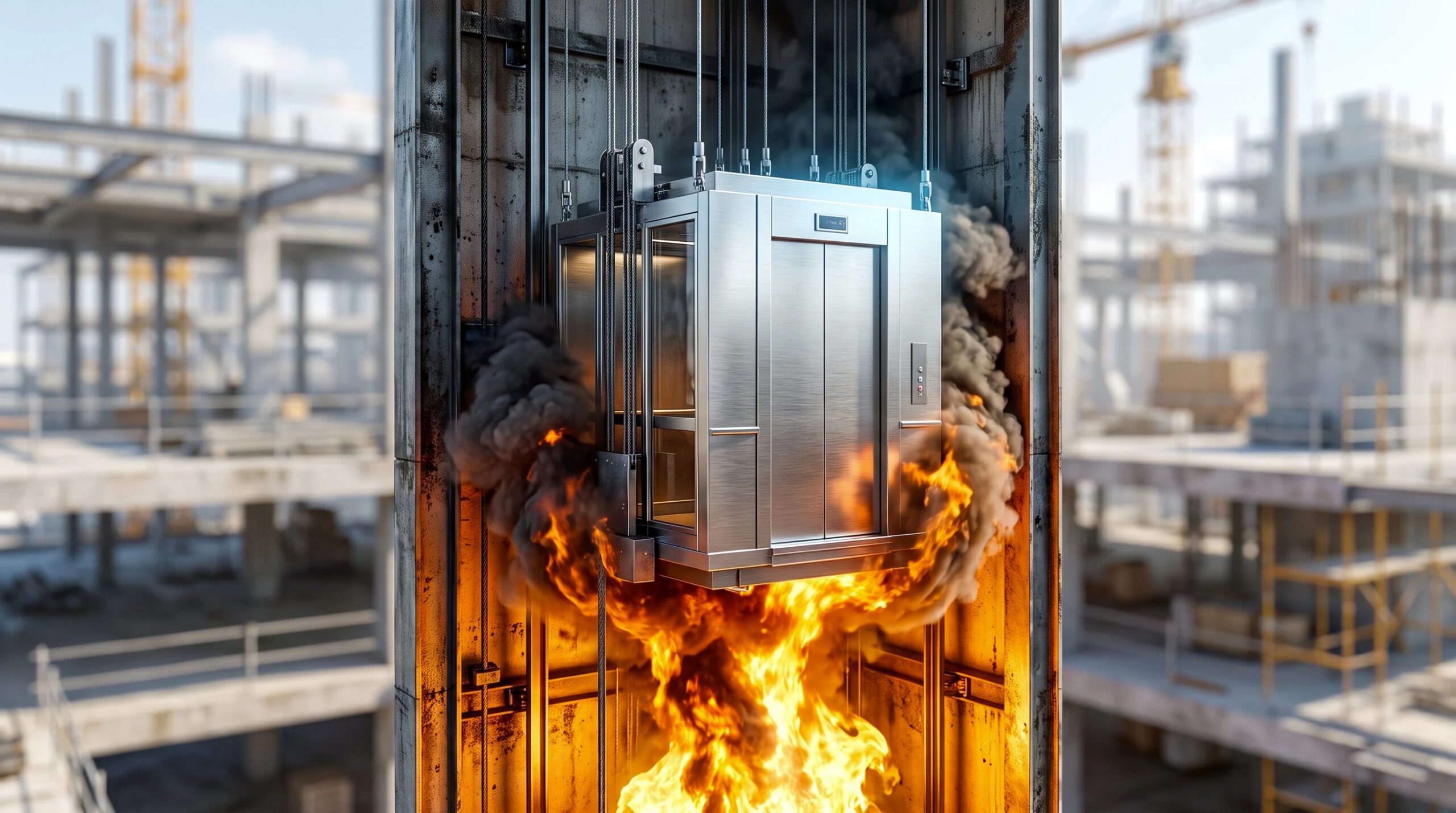 Brann i Oxy Tower i Brussel, hvorfor heisen ikke anbefales i tilfelle flammer: eksperten