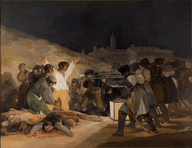 3. mai 1808. Maleri av F. Goya