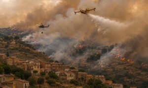 Branner på Sicilia, dusinvis av branner og hundrevis av mennesker evakuert fra Palermo til Catania: de mest berørte områdene