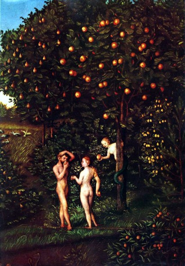 Kunnskapens tre av Lucas Cranach den eldste