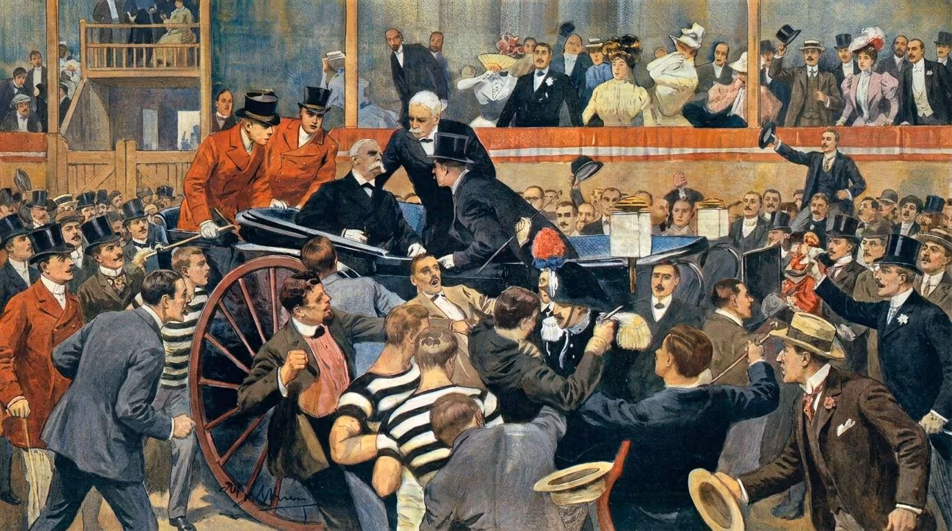 Umberto I av Savoy, attentatet i hendene på Gaetano Bresci 29. juli 1900 som forandret Italia