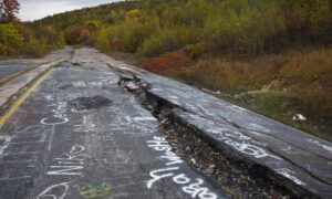 Centralia, spøkelsesbyen som er bestemt til å brenne i en underjordisk brann i ytterligere 250 år