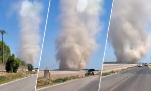 Sanddjevel i Foggia, hva er virvelen som dannes i varmen og forskjellen med virvelvind