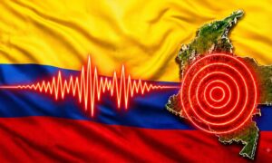 Det voldsomme jordskjelvet M7.4 i Colombia er ikke relatert til det i Venezuela og er ikke forårsaket av varme