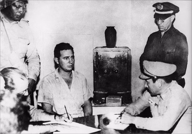 Fidel etter arrestasjonen (Wikimedia Commons)