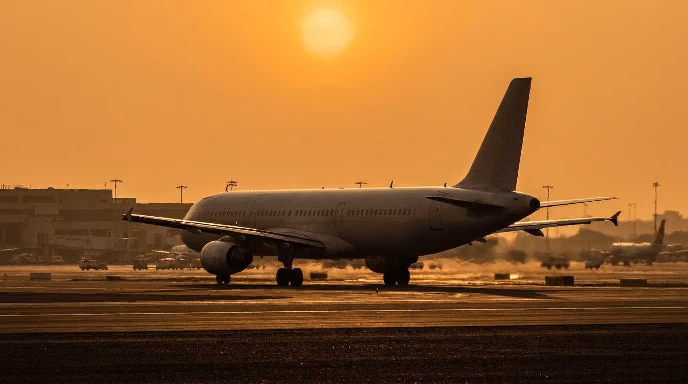 For mye varme hindrer flyvningen til fly: det reduserer tettheten til luften og kraften til motoren