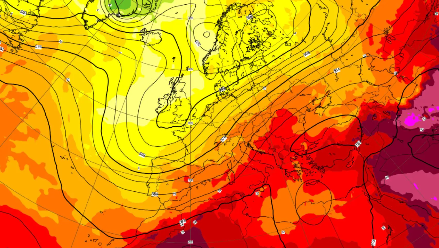 Gult værvarsel i nord etter hetebølgene: kraftig storm i nord fra torsdag, varmt i sør