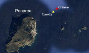 Et stort krater med hydrotermiske ventiler oppdaget på havbunnen i Panarea: det er 100 meter langt og 60 meter bredt