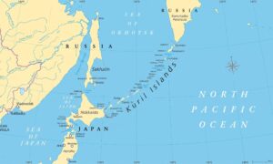 Fordi Kuriløyene i Okhotskhavet fortsatt er omstridt mellom Russland og Japan