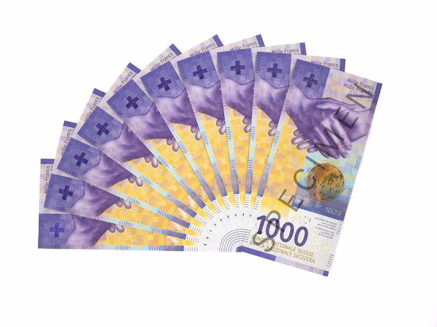 1000 franc seddel