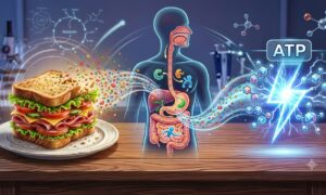Fra sandwich til cellulær energi: hvordan kroppen forvandler mat til ATP, livets molekyl