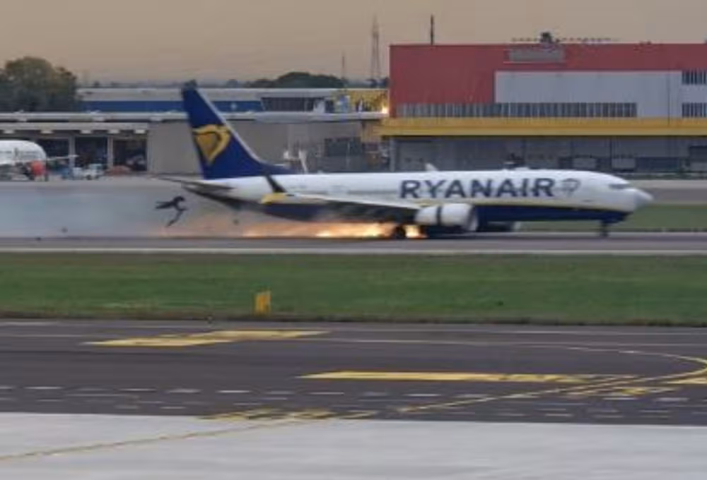 Årsakene til Ryanair-ulykken avslørte: dekk ødelagt på rullebanen og anti-skli-systemet slått av
