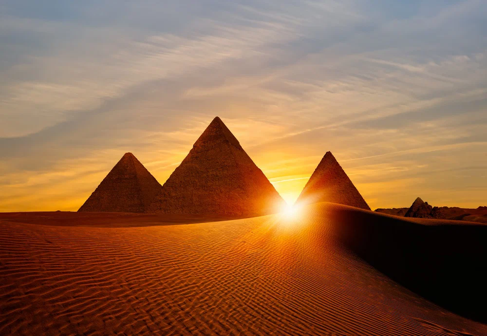 Giza Pyramid Complex Cairo Egypt