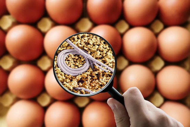 skall egg salmonella