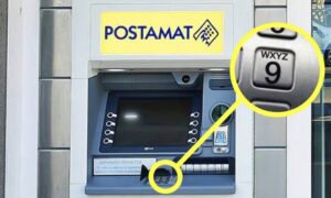 Hvordan nøkkel 9 fungerer på Postamat for å ta ut med smarttelefonen din uten kort