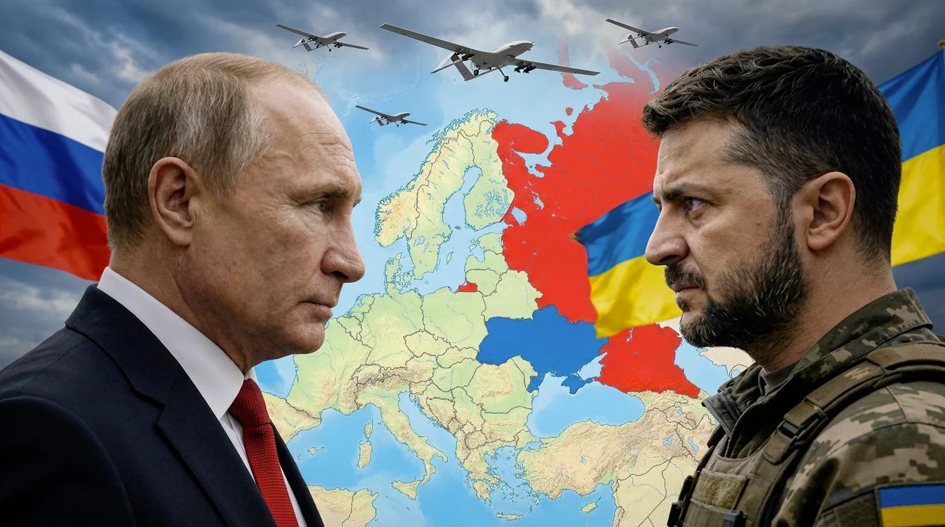 Krig mellom Ukraina og Russland, hvordan den endret globale balanser: historie, droner og nåværende situasjon