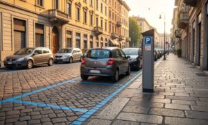 Blå linjer og regler om utgåtte parkeringsbøter: toleranseminuttene for å unngå å få bot