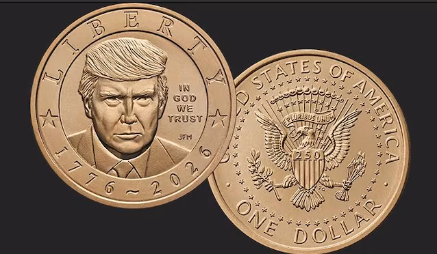 Donald Trump mynt